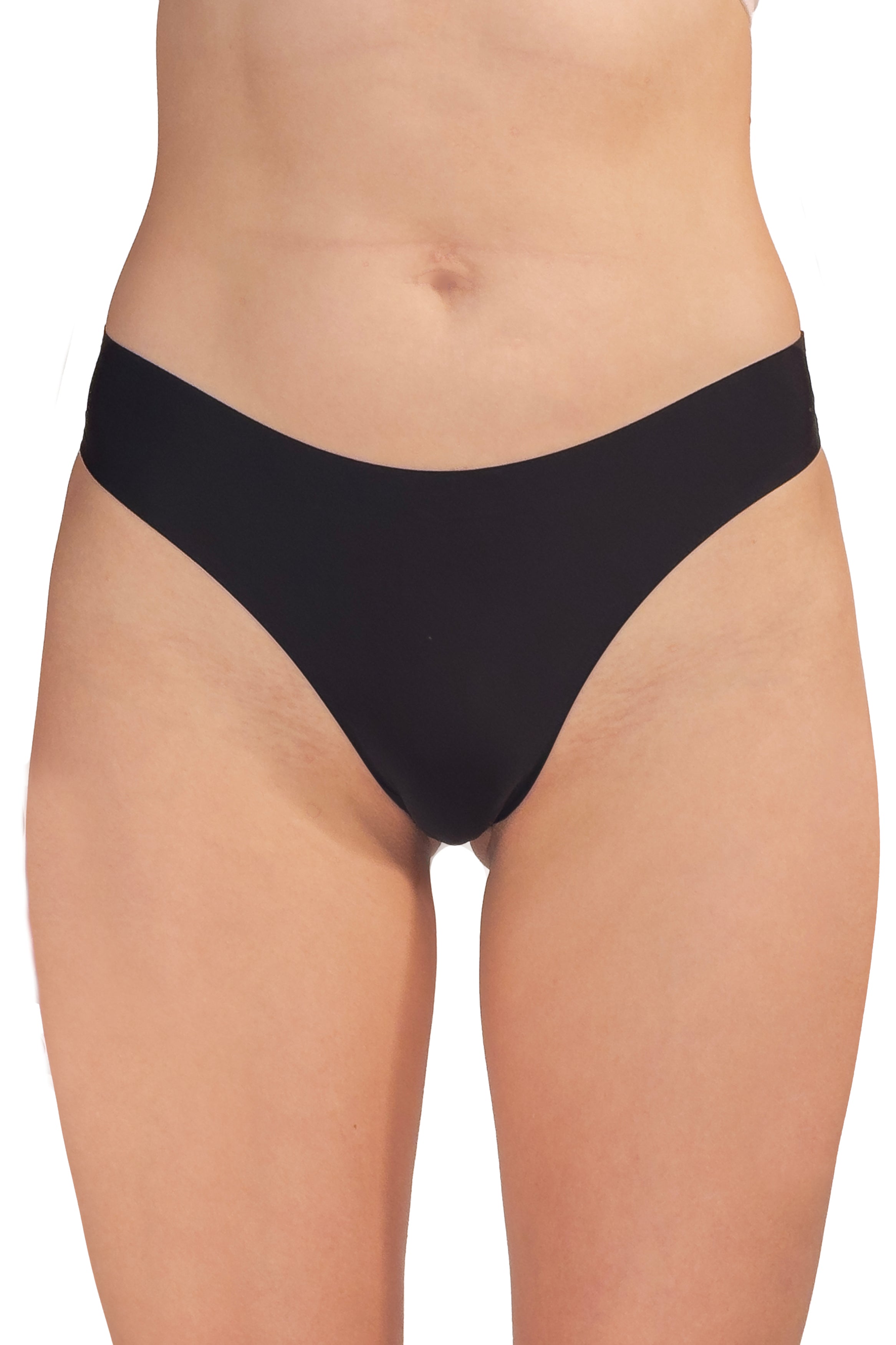 Sleek Black Seamless Panty - XO & Ginger