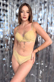 Amelia Mustard Yellow Lace Lingerie Set - XO & Ginger