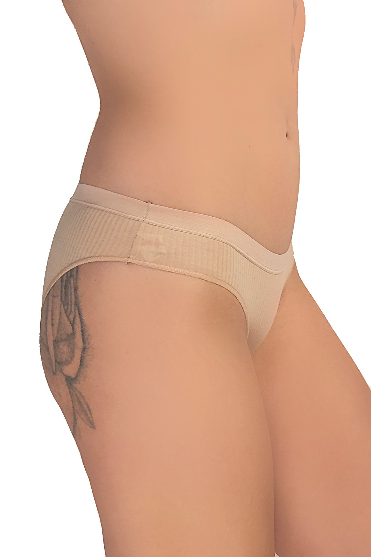 Classic Nude Cotton Briefs - XO & Ginger