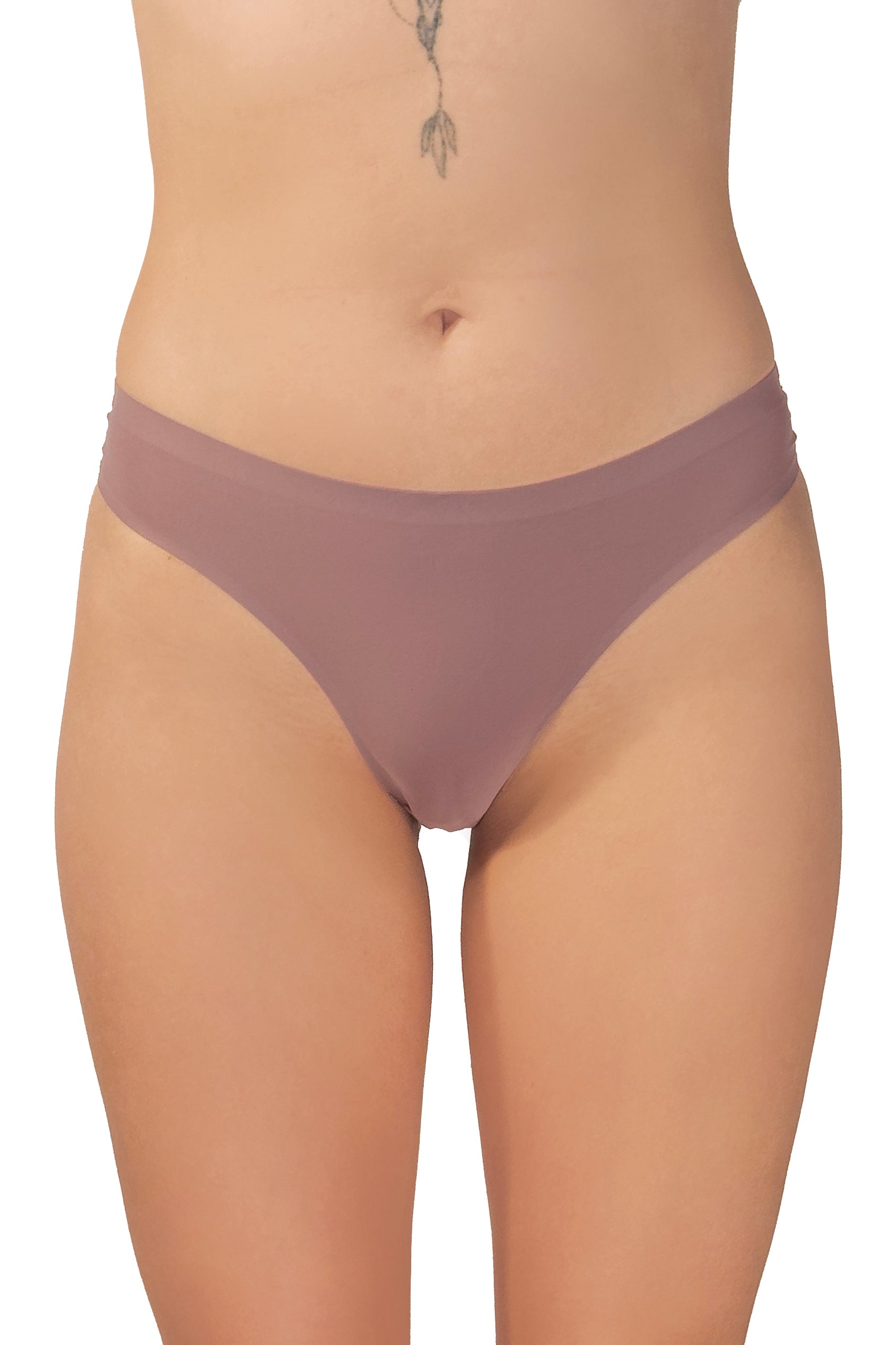 Seamless Pink Thong Panty - XO & Ginger