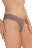 Sleek Charcoal Seamless Panty - XO & Ginger