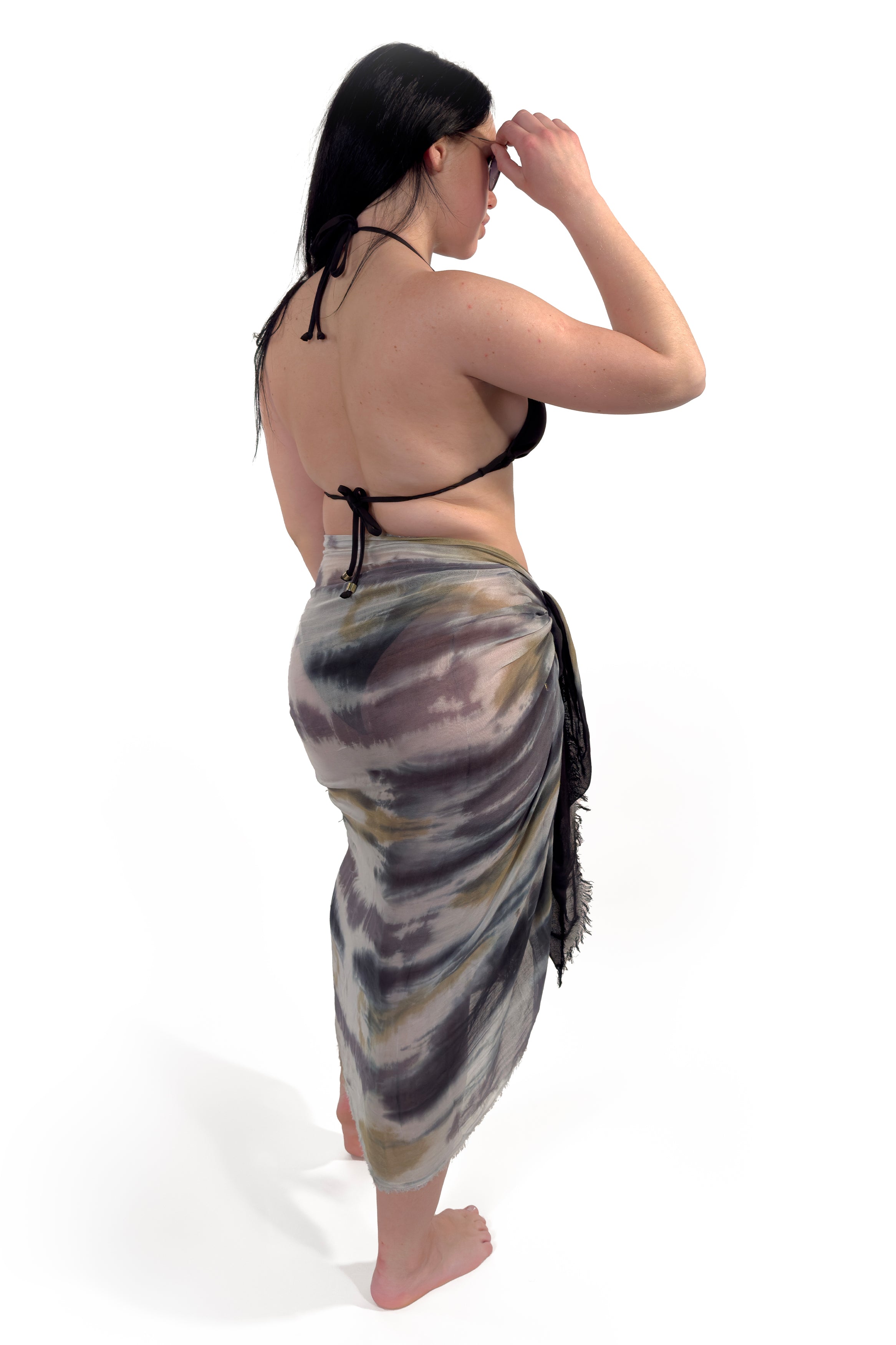 Misty Shores Abstract Beach Coverup - XO & Ginger